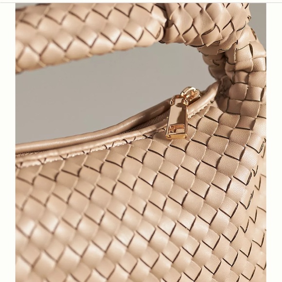 Anthropology Melanie Bianco woven handbag - Picture 2 of 10